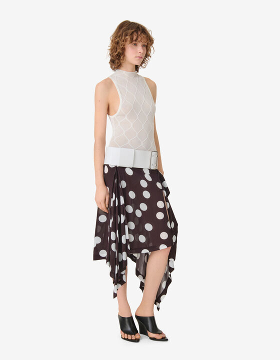 OPENWORK KNIT BODY