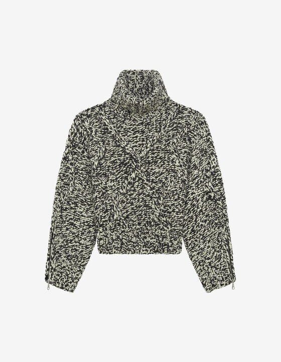 HIGH-NECK PULLOVER