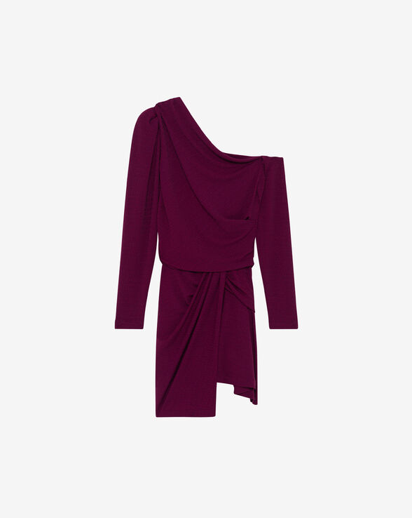 MERIMI SHORT LUREX JERSEY DRESS