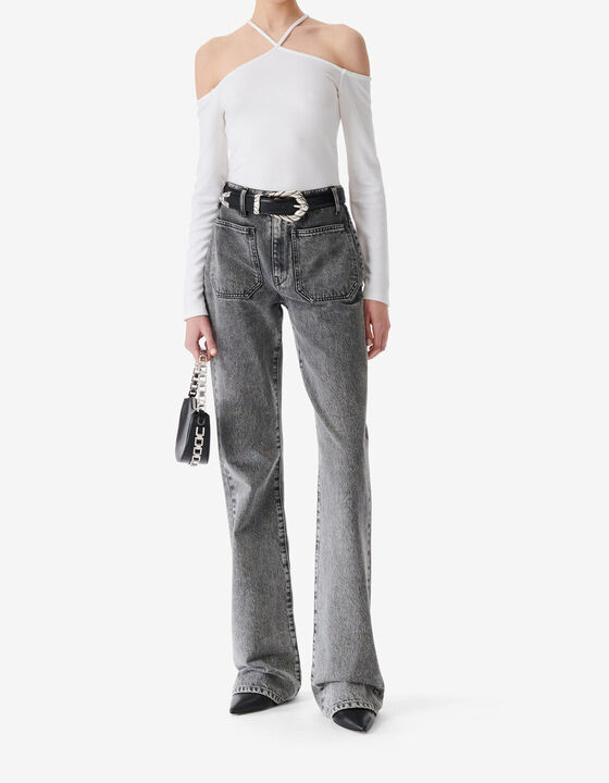 CROPPED CUT-OUT T-SHIRT