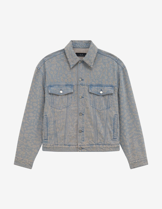 PRINTED DENIM JACKET