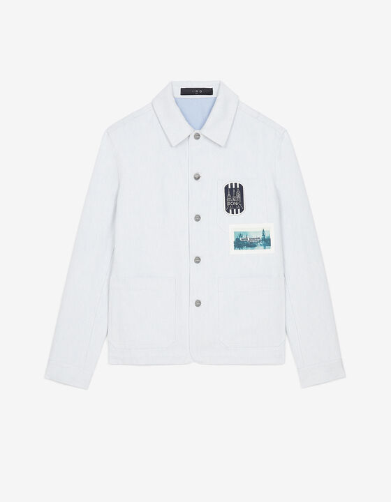 OVERSIZED DENIM OVERSHIRT