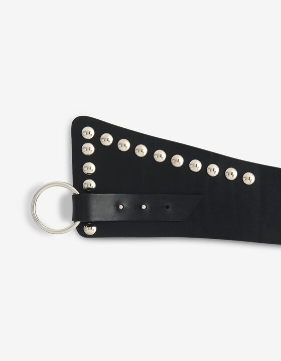 CEINTURE LARGE EN CUIR