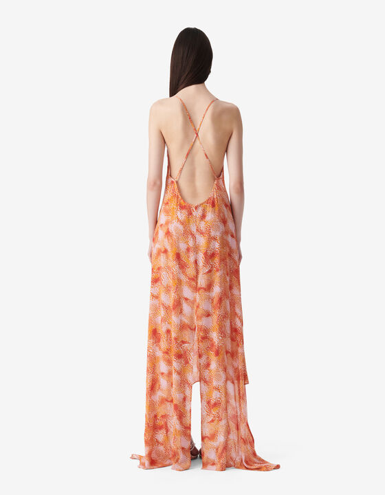 LONG PRINT DRESS