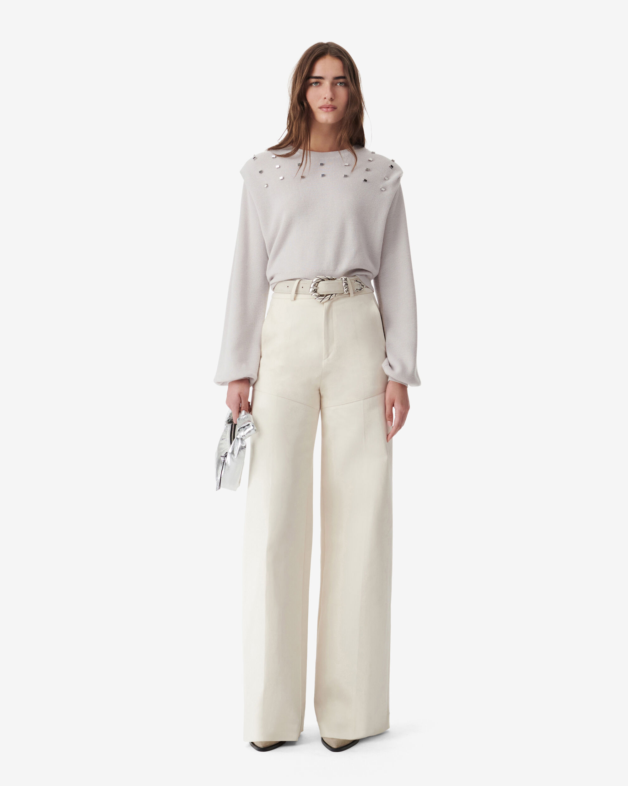 Iro white sweater on sale