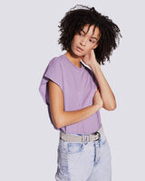 PITA CLASSIC SILVER BUCKLE SUEDE BELT  image number null