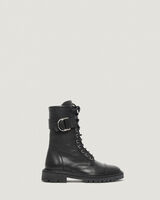 JAUDIE LACE UP LEATHER RANGERS BOOTS image number null