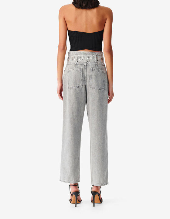 RIBBED OPEN BACK CROP TOP