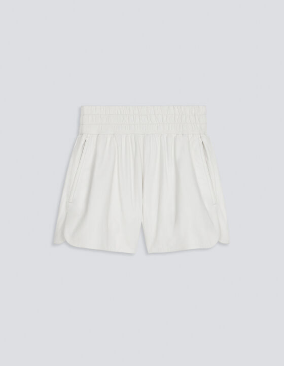 ANKO LEATHER SHORTS
