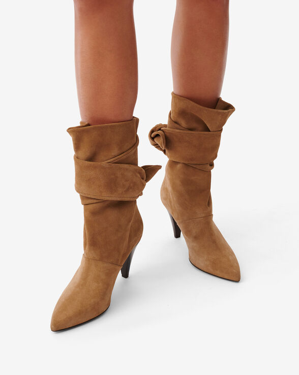 NORI SUEDE ANKLE BOOTS