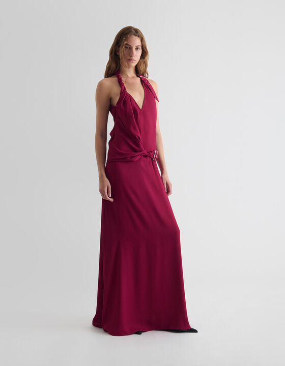 LONG TWISTED DRESS