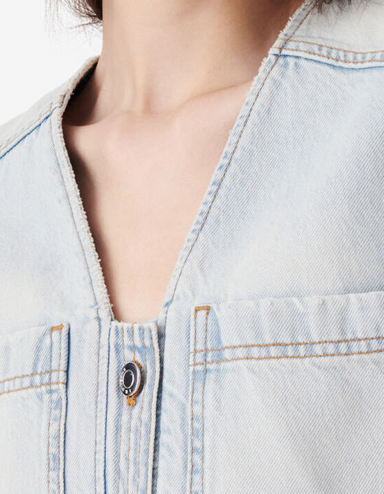 DENIM OVERSHIRT