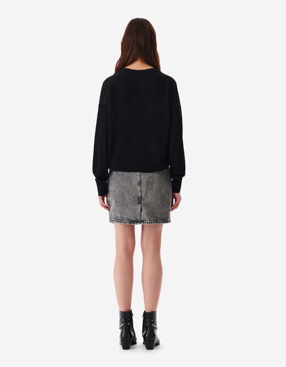 OVERSIZED V-NECK CARDIGAN