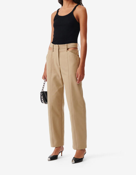 PANTS WITH CUT-OUT