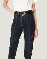 MENARD SLIM FIT CARGO STYLE JEANS image number null