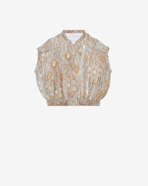 NINOA SLEEVELESS JACKET