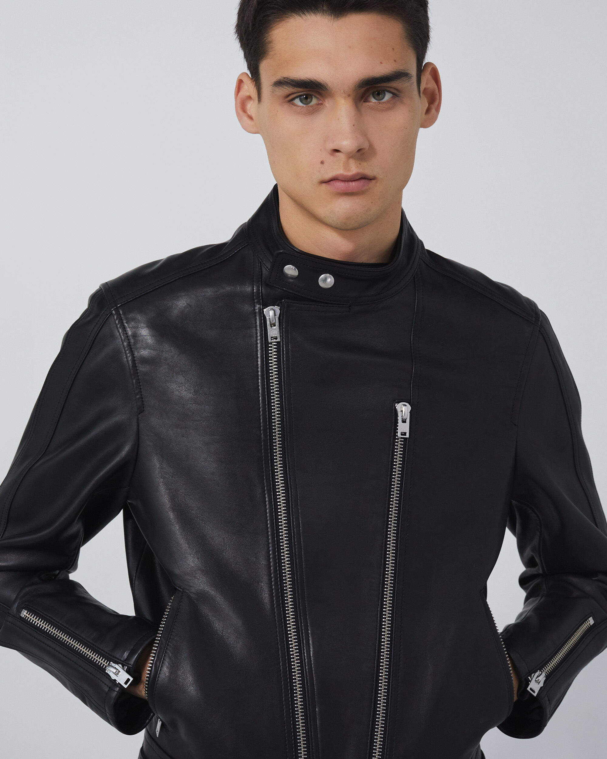 iro mens leather jacket