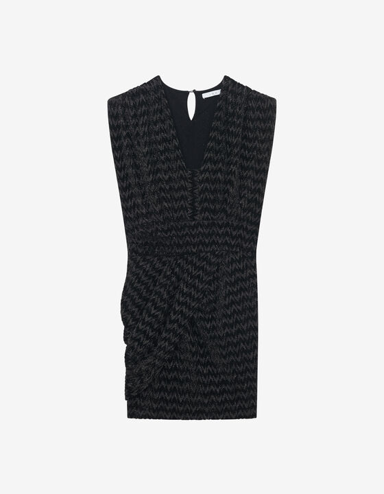 ROBE COURTE EN TWEED