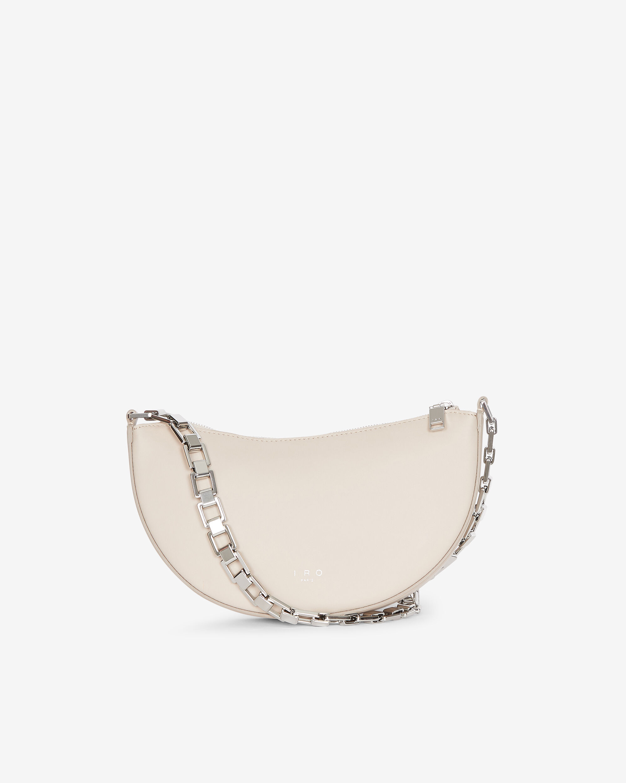 White clutch cheap bag with chain