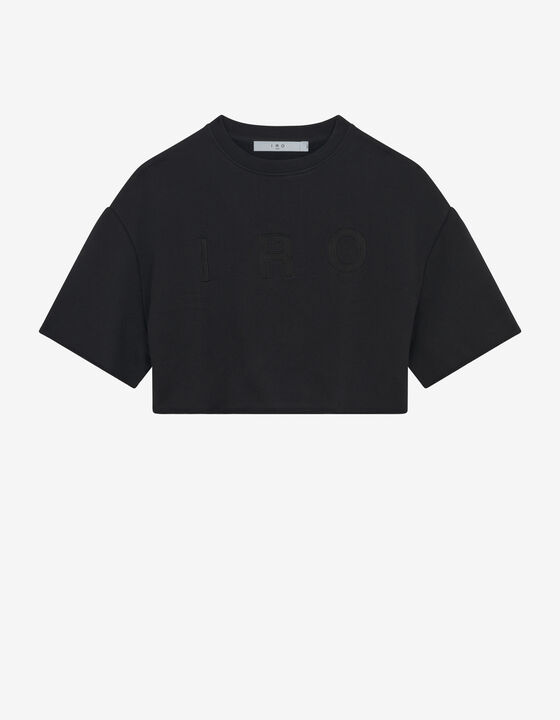 EMBROIDERED LOGO SWEATSHIRT