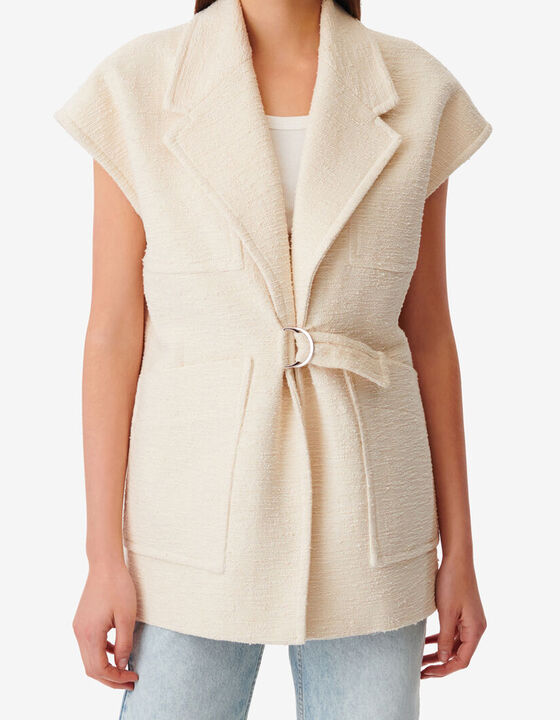 OVERSIZED TWEED JACKET