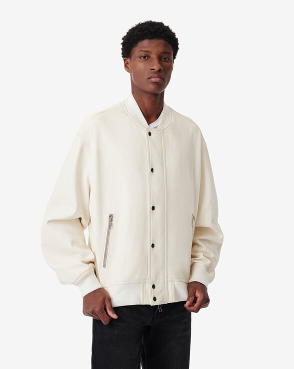 OBRA LEATHER BOMBER JACKET