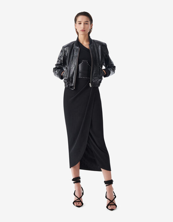 LONG WRAP SKIRT