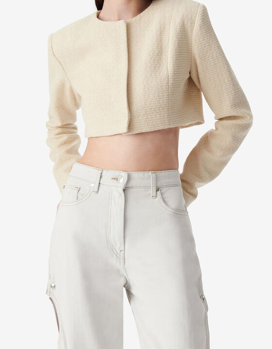 SHORT TWEED JACKET