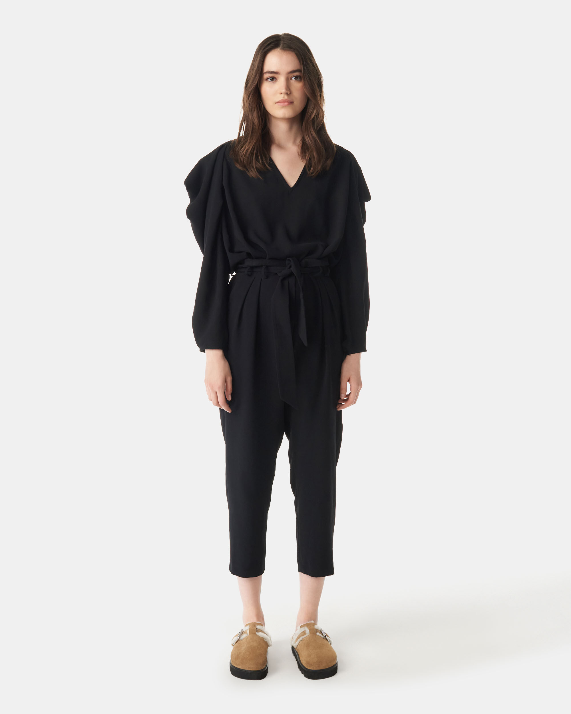 SALSATION 新作　V-Neck Jumpsuit VNeckJumpsuitBlack1_1024x1024.