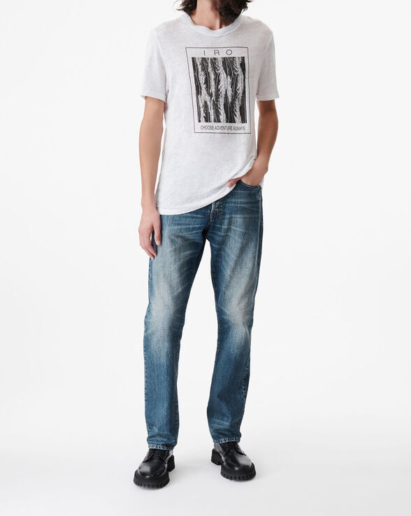 JOROW PRINTED ROUND-NECK T-SHIRT
