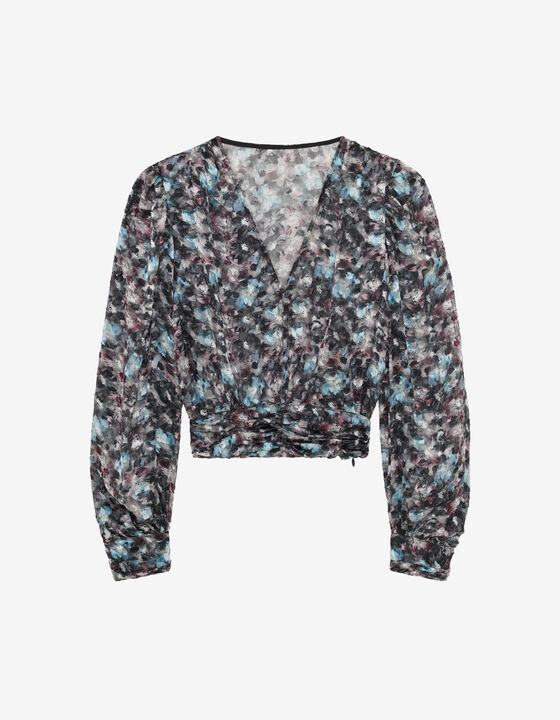 PRINTED BLOUSE
