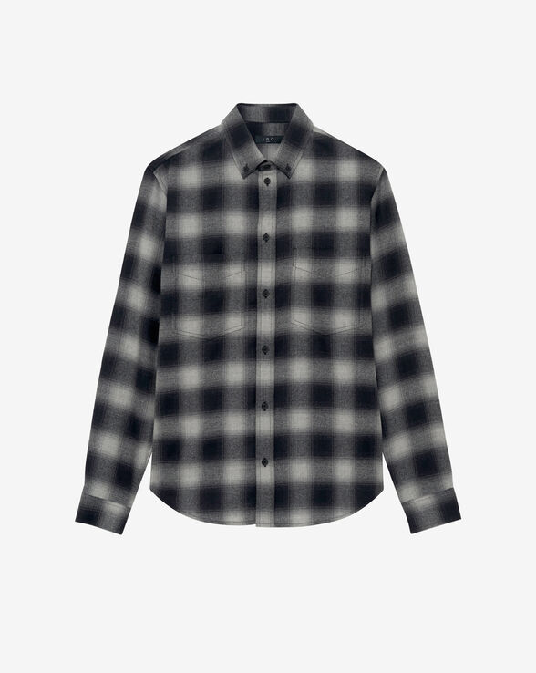 CHEMISE À CARREAUX EN LAINE FLOYD