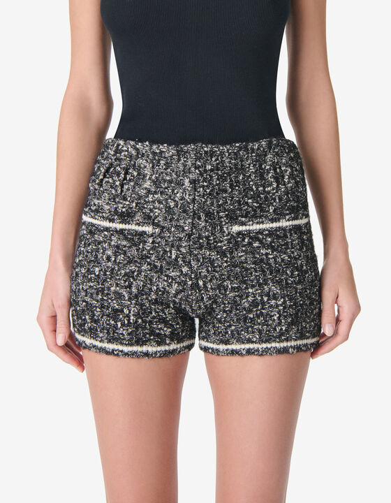 SHORT TWEED SHORTS