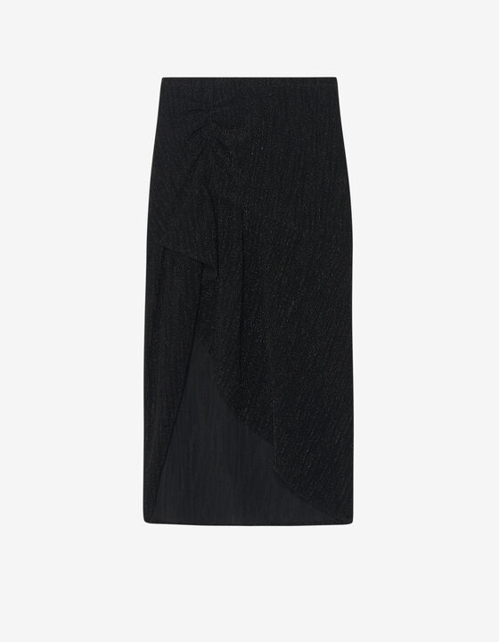 JUPE LONGUE ASYMÉTRIQUE