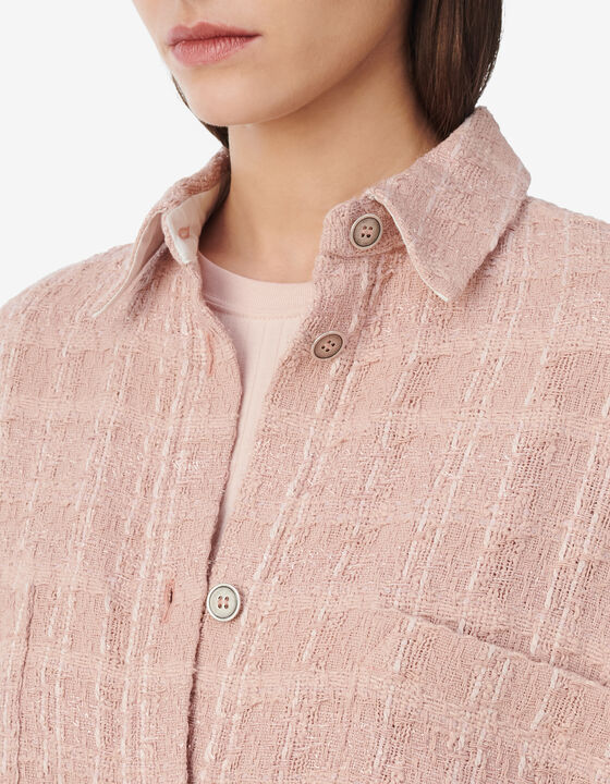 TWEED OVERSHIRT