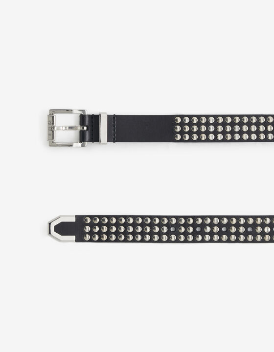 FULL STUD LEATHER BELT