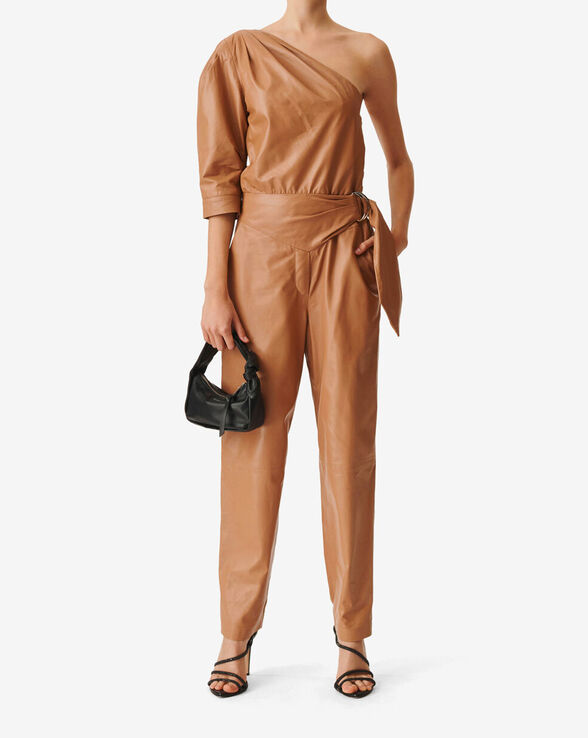 COMBIPANTALON EN CUIR JUNA