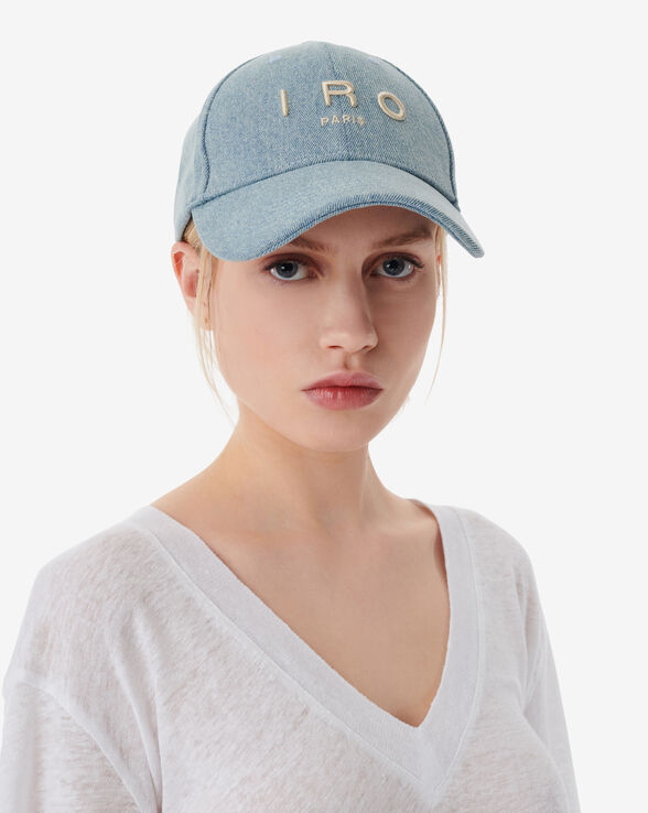 CASQUETTE BRODÉE GREB DENIM