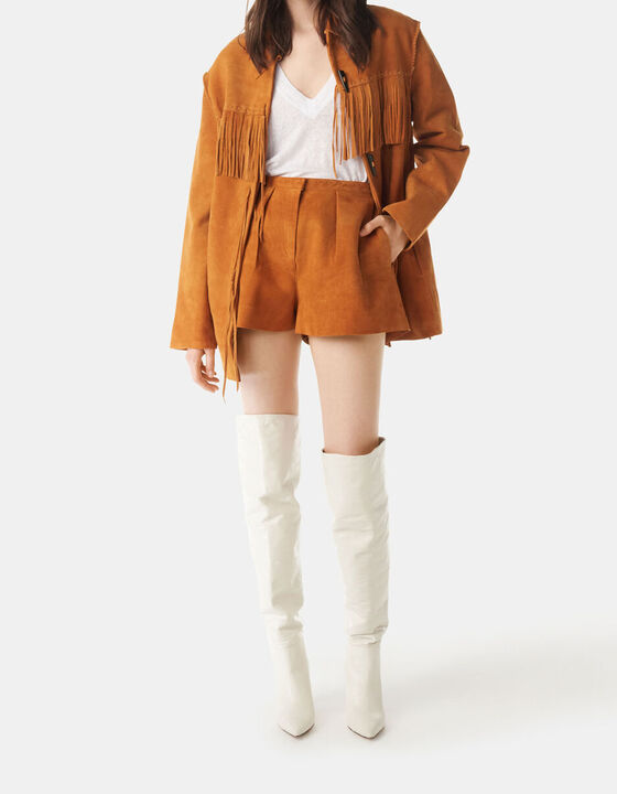SUEDE SHORTS