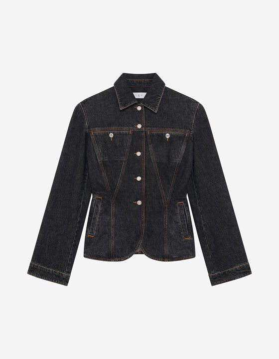 STRUCTURED DENIM JACKET