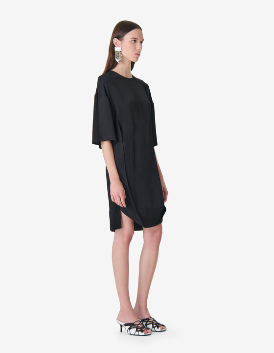 ROBE MIDI &Agrave; COL ROND