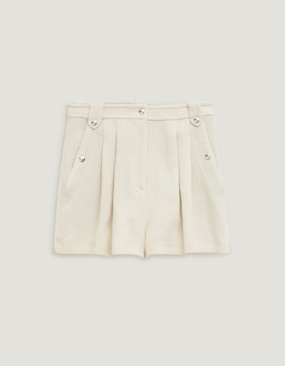 VARD WIDE LEG PLEATED SHORTS