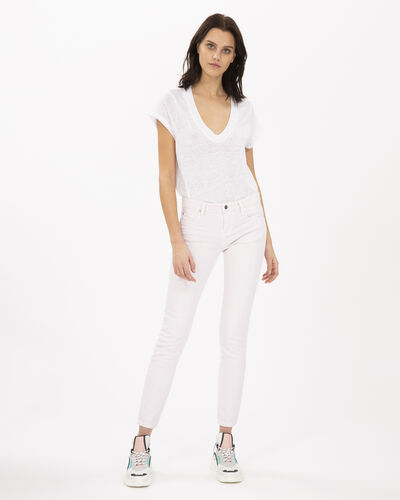Click to view more detailed imagery on our partner's website Iro Palmy T-Shirt In White