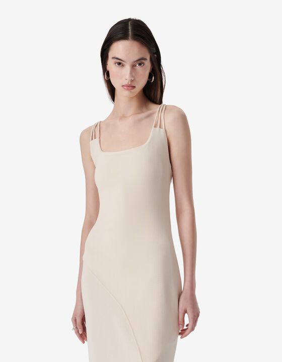 ROBE LONGUE &Agrave; BRETELLES