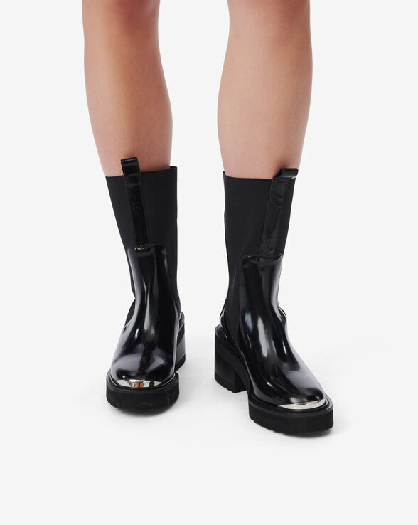 BATNA LUG SOLE BIKER BOOTS