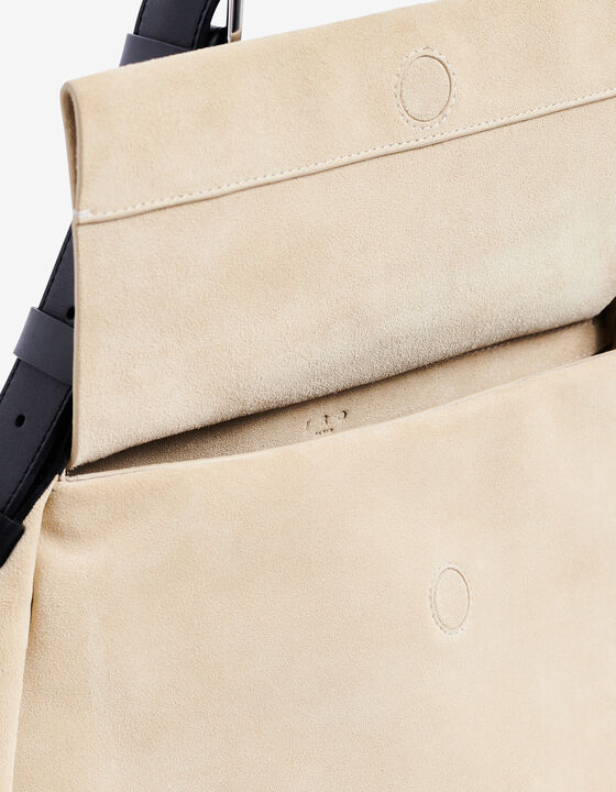 SUEDE SHOULDER BAG