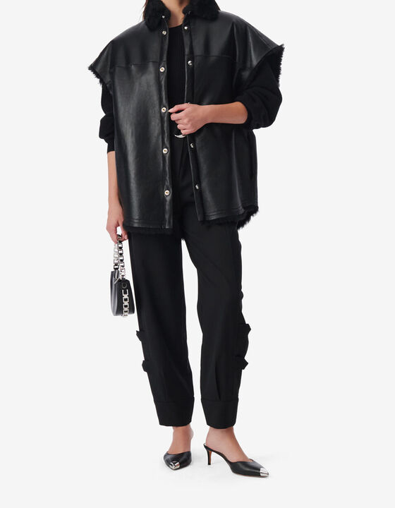 CASHMERE SWEATER WITH CUT-OUTS