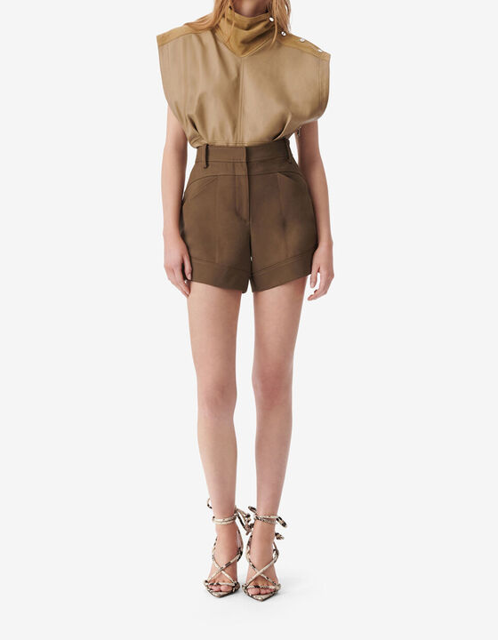 HIGH-WAISTED SHORTS