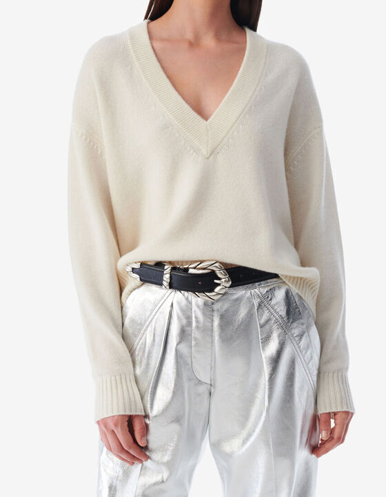 V-NECK CASHMERE SWEATER