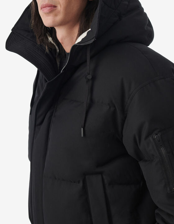 HOODED DOWN JACKET